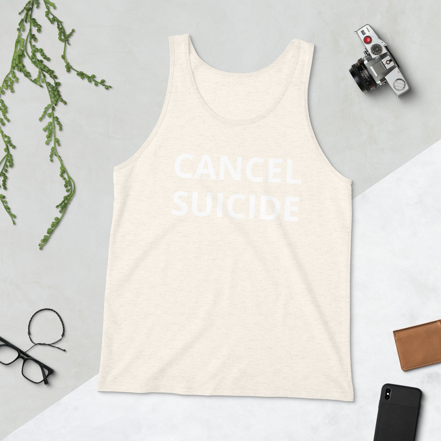Cancel Suicide Men's Tank Top