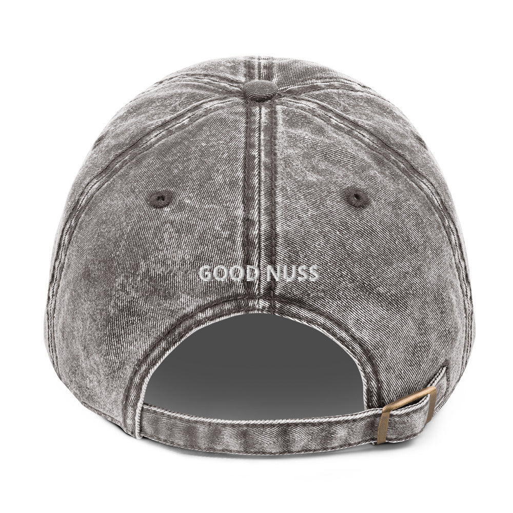 GOOD VIBES ONLY Vintage Cotton Twill Cap