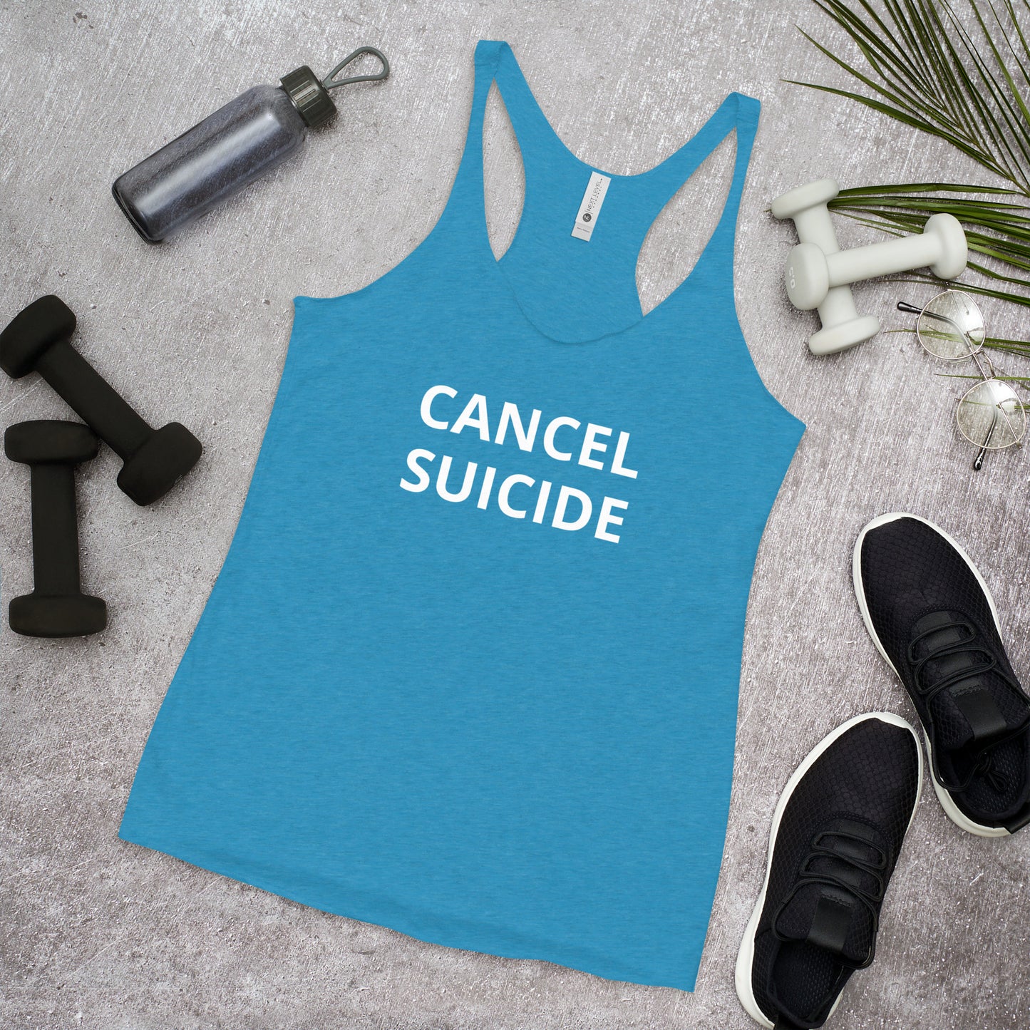 Cancel Suicide Women's Racerback Tank