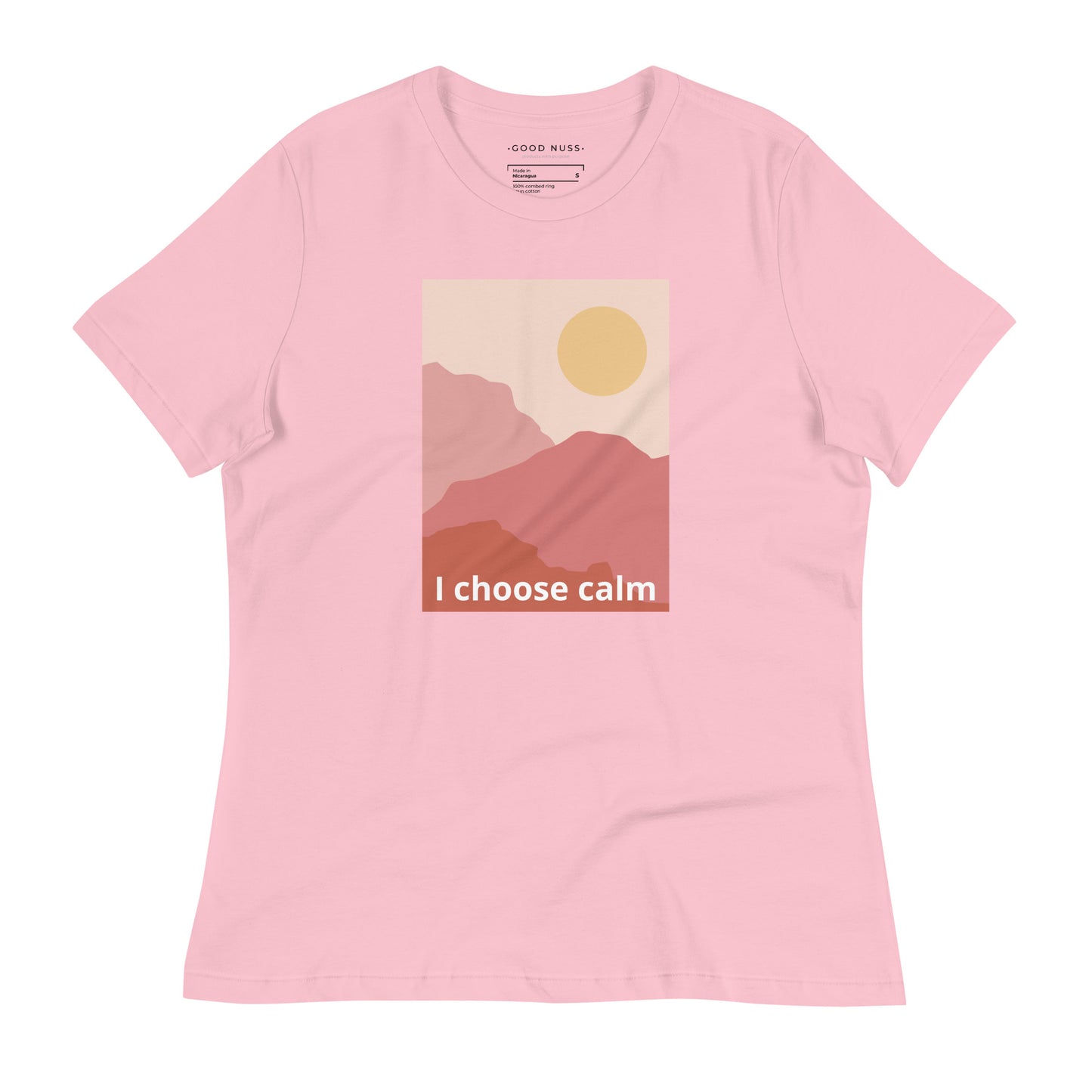 I choose calm Women's Relaxed T-Shirt