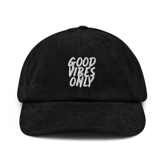 Good Vibes Only Corduroy hat