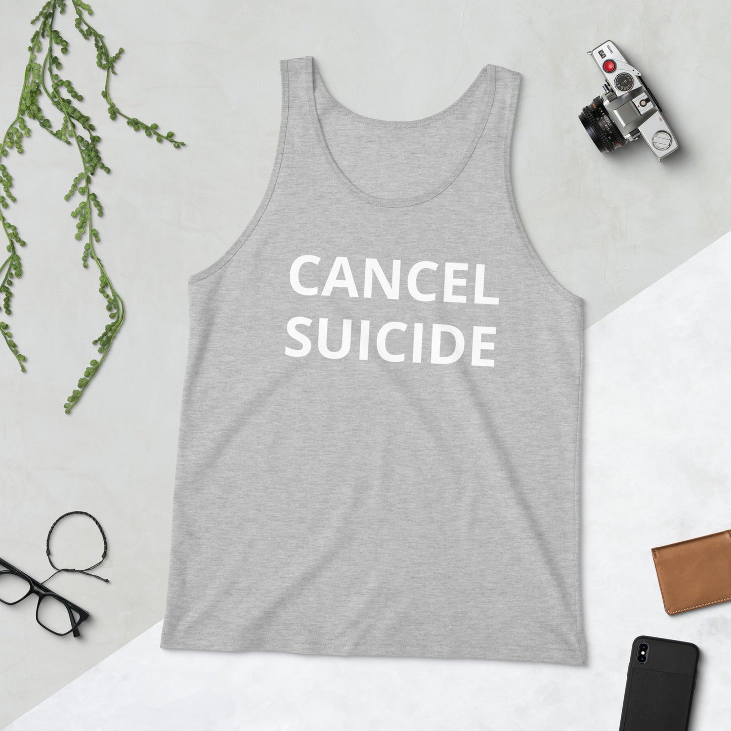 Cancel Suicide Men's Tank Top