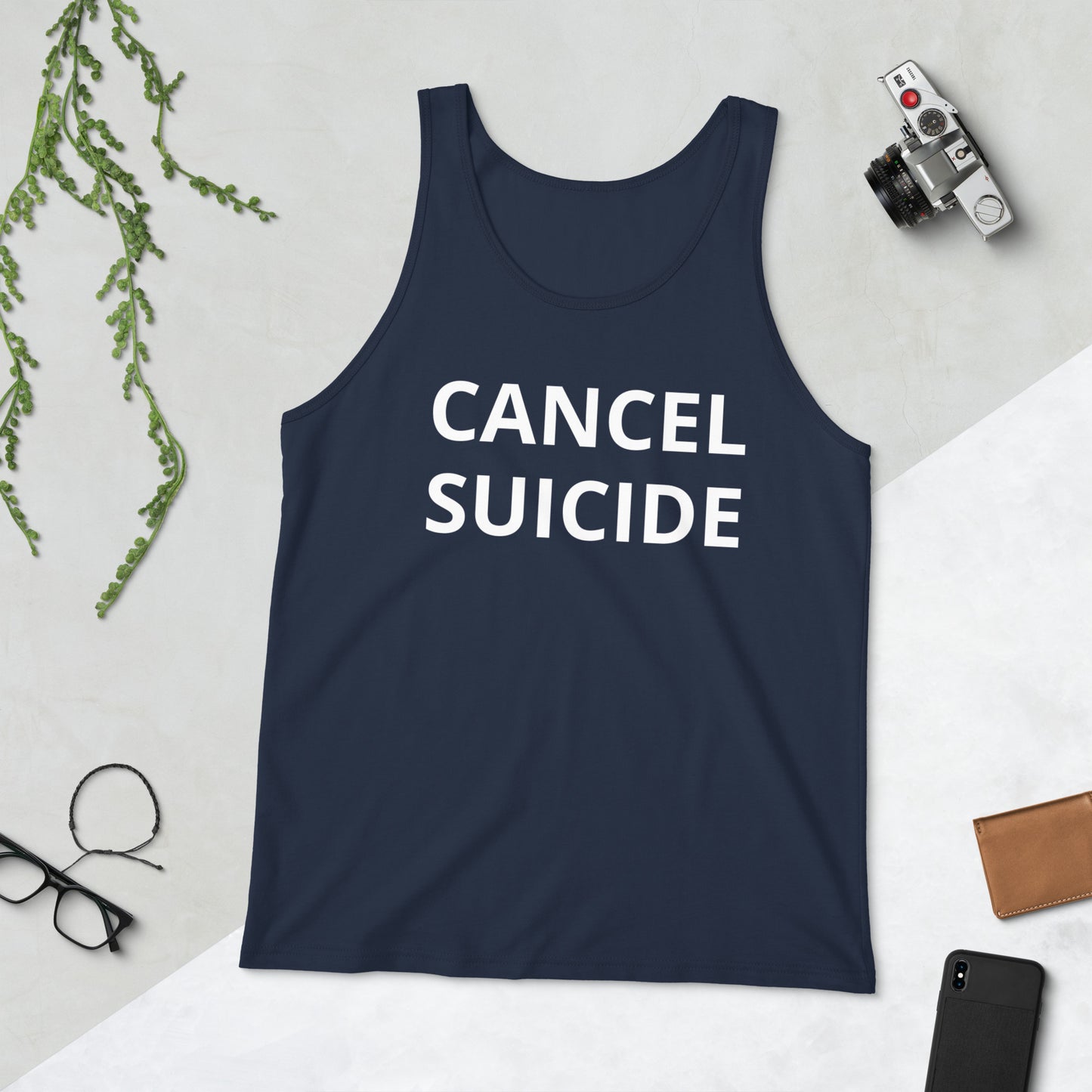 Cancel Suicide Men's Tank Top