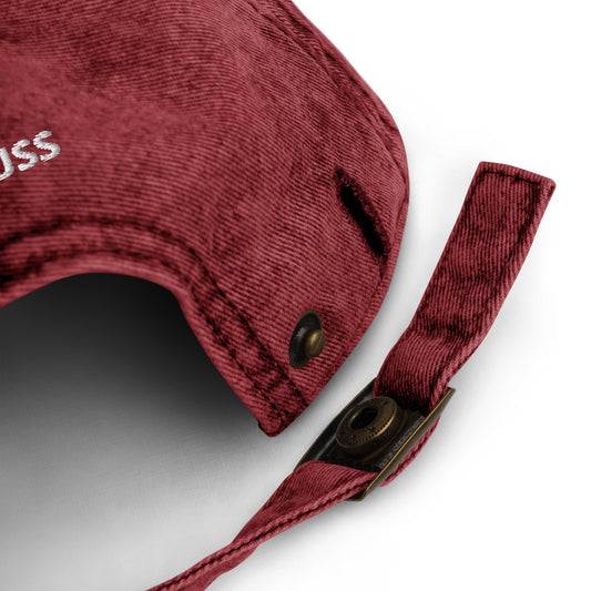 GOOD VIBES ONLY Vintage Cotton Twill Cap