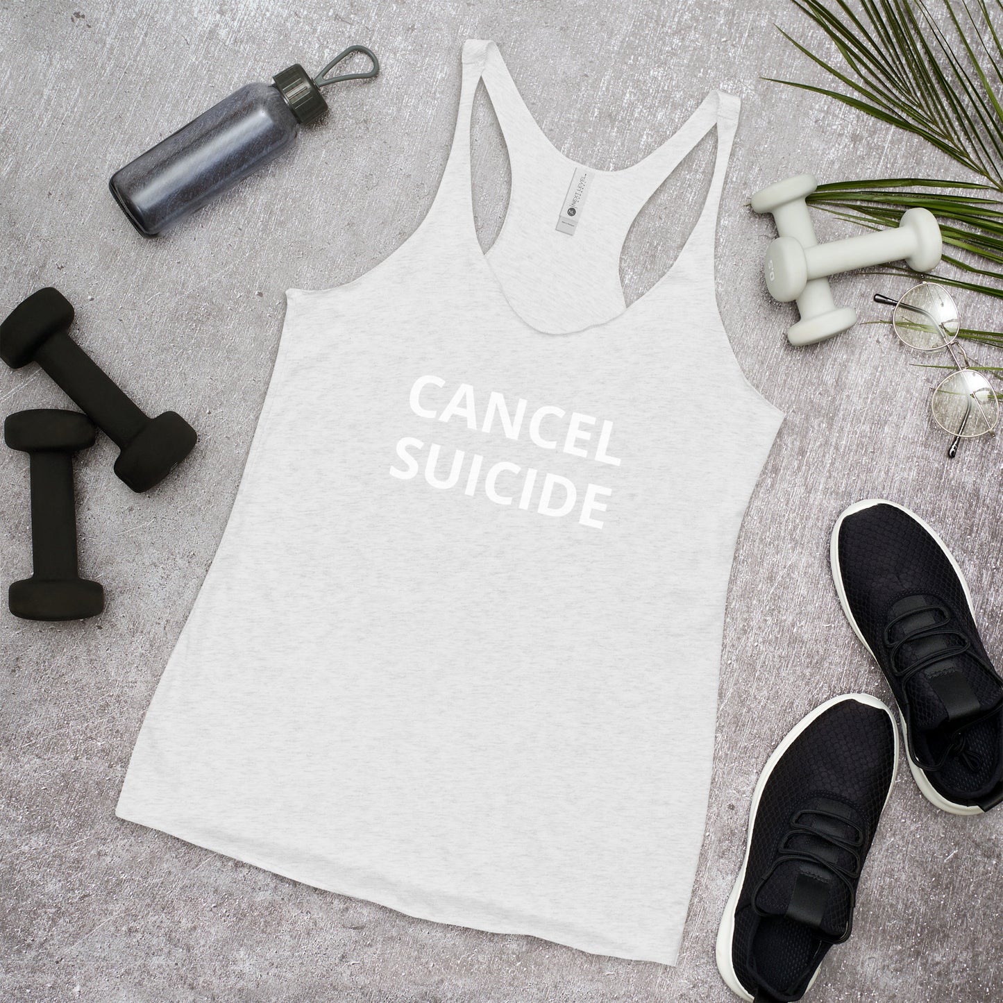 Cancel Suicide Women's Racerback Tank