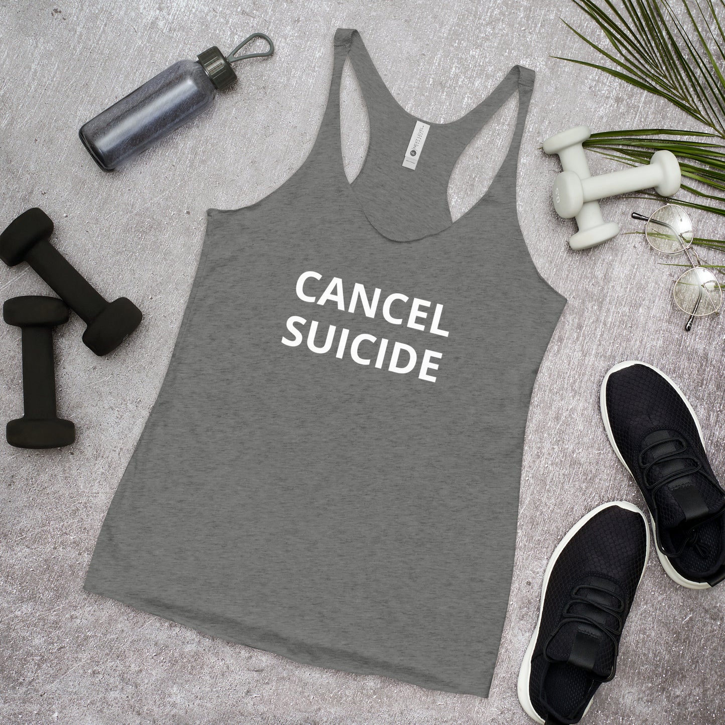 Cancel Suicide Women's Racerback Tank